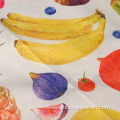 Colorful printed spunlace nonwoven for multiple use